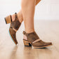 Burnt caramel leather Robin Mule by LS2