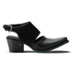Plain Jane Slingback Mule - Soft Black Suede