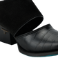 Plain Jane Slingback Mule - Soft Black Suede