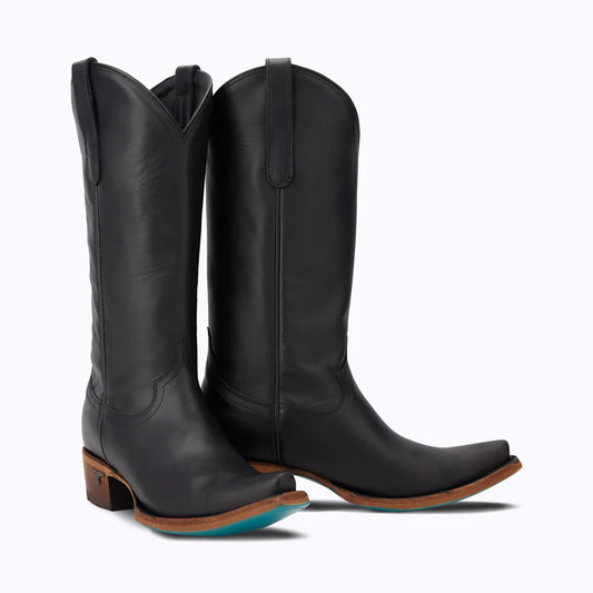Emma Jane Jet Black Cowboy Boots
