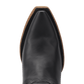 Emma Jane Jet Black Leather Boot - Top View