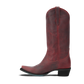 Red leather Emma Jane cowboy boot