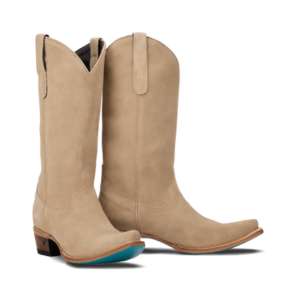 Emma Jane Lattesuede Cowboy Boots