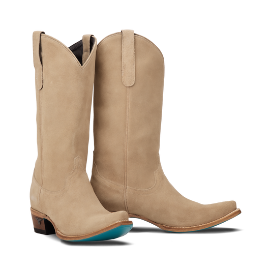 Emma Jane Lattesuede Cowboy Boots
