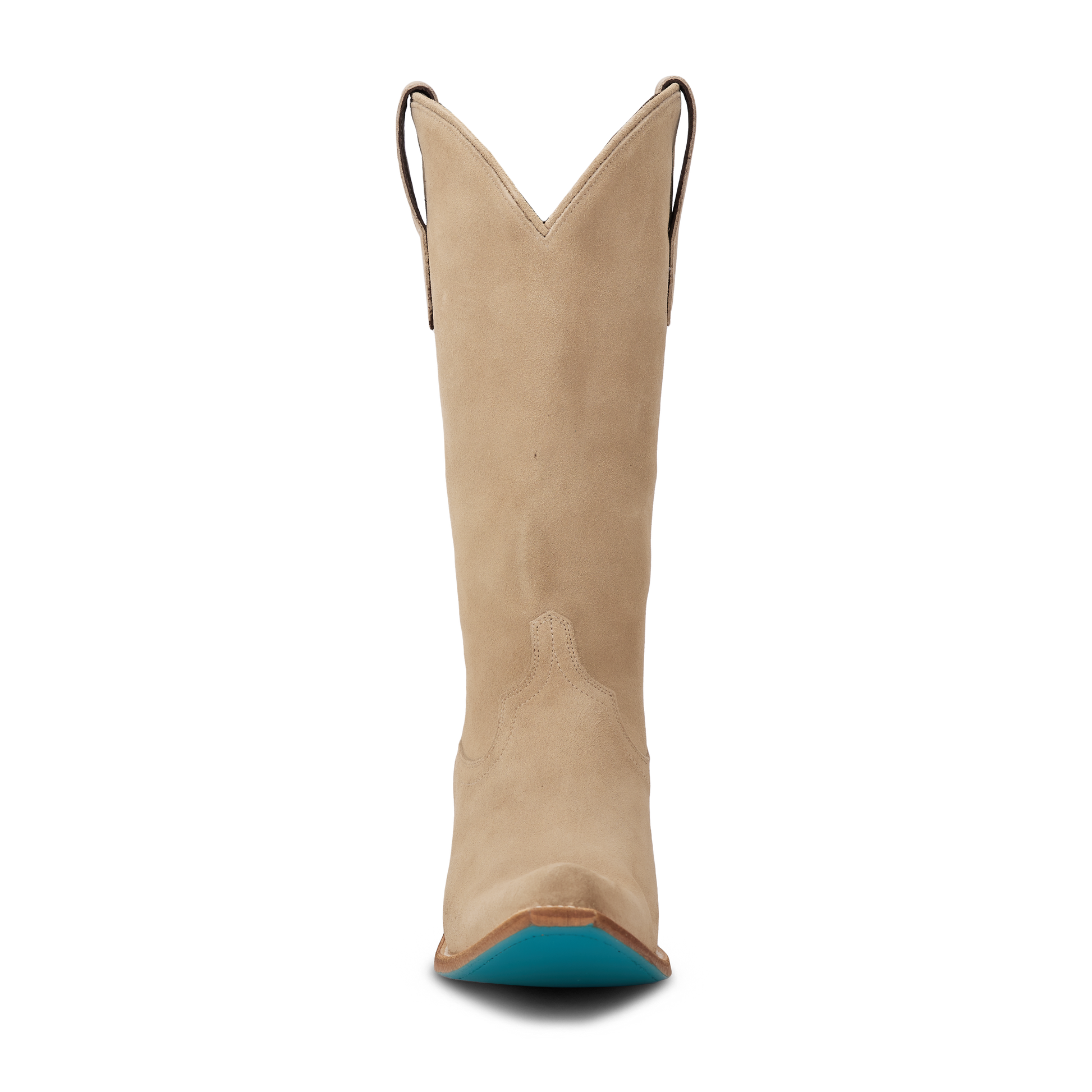 Emma Jane Lattesuede Suede Cowboy Boot