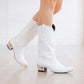 Emma Jane Boot - Matte White