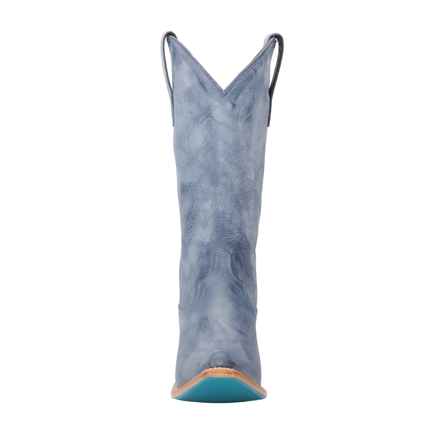 Emma Jane washed denim cowboy boot