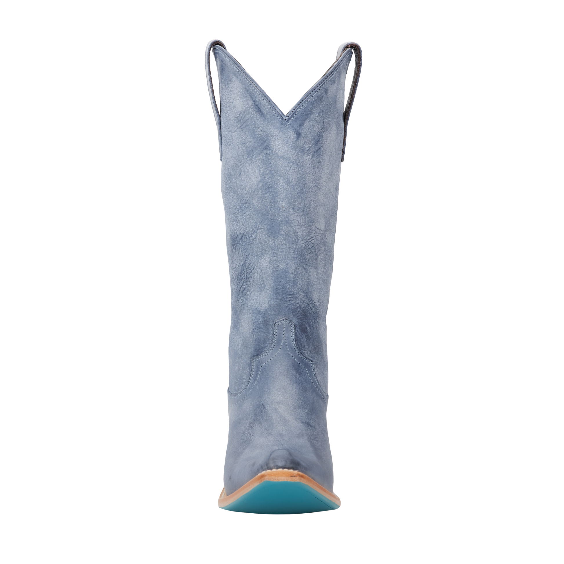 Emma Jane washed denim cowboy boot