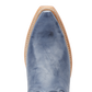 Emma Jane washed denim boot toe