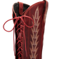 Lexington Knee High Corset - Smoldering Ruby