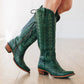Lexington Knee High Corset - Emerald