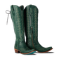 Lexington Knee High Corset - Emerald