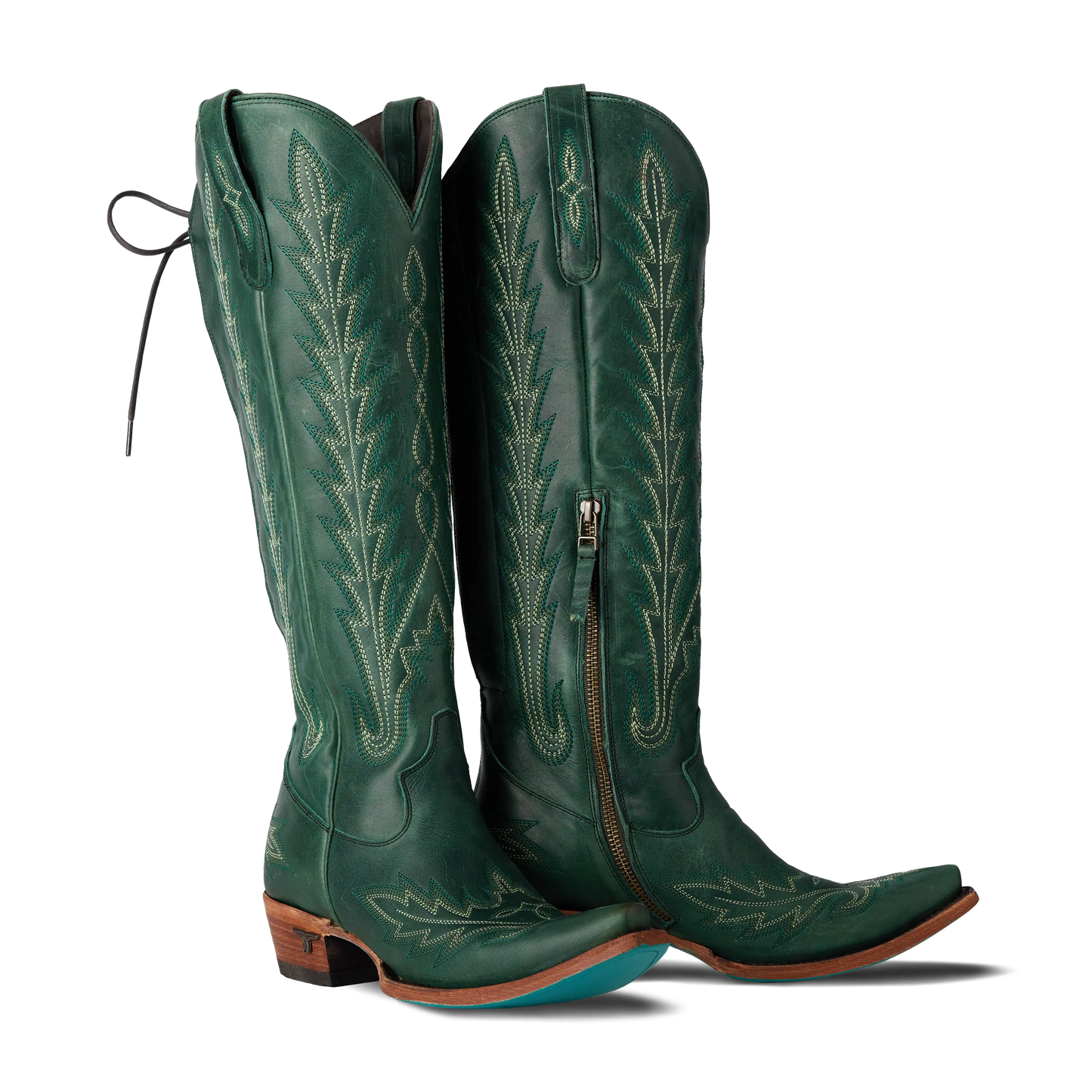 Lexington Knee High Corset - Emerald