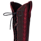 Lexington Knee High Corset - Black Cherry