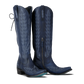Midnight Navy Lexington Knee High Boots
