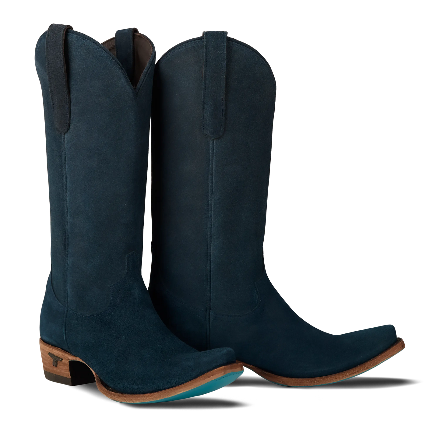 Emma Jane Boot - Navy Suede