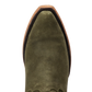 Emma Jane Olive Suede Boot - Detail View