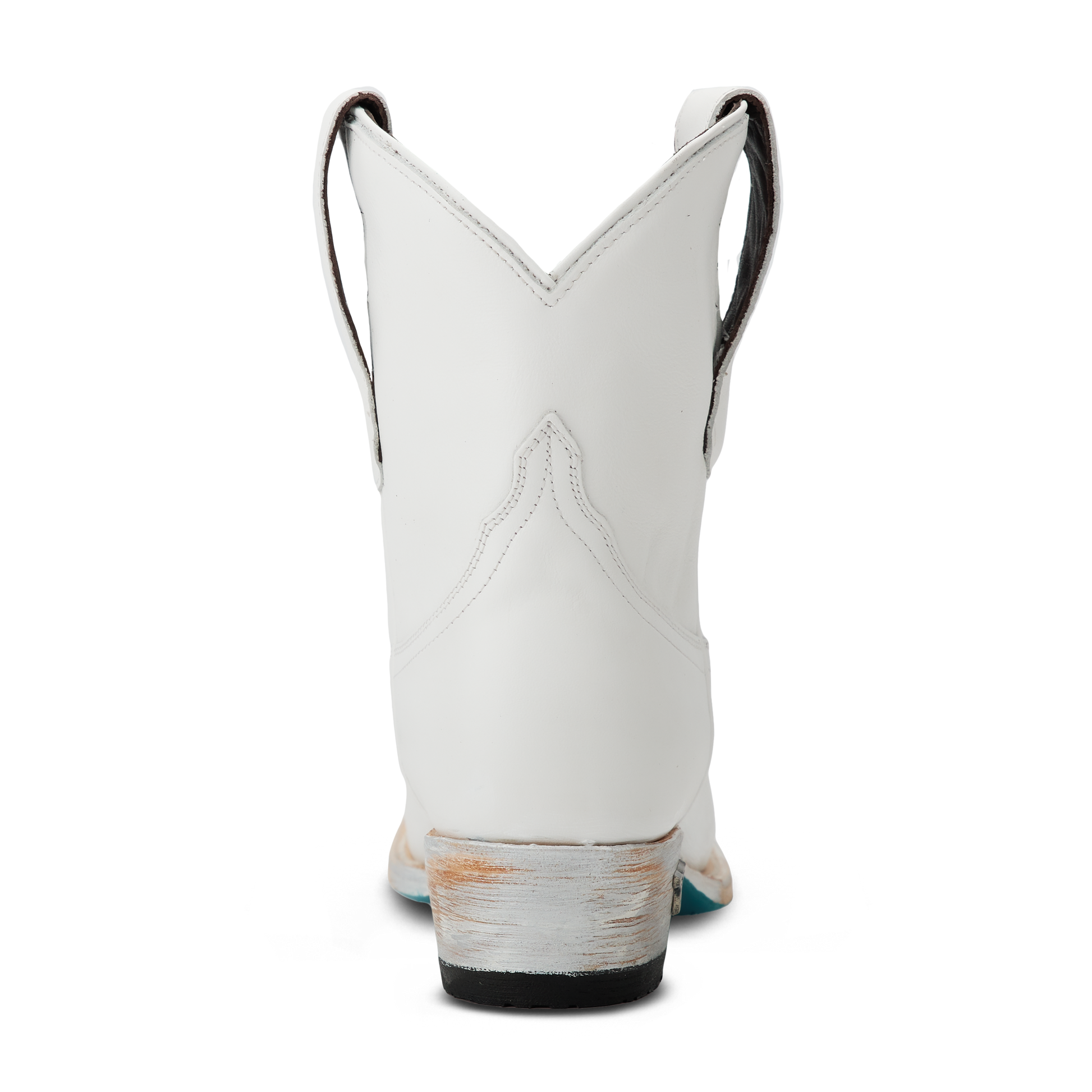 Emma Jane Bootie in Matte White