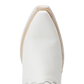 Emma Jane Bootie in Matte White