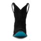 Emma Jane Bootie in Soft Black Suede