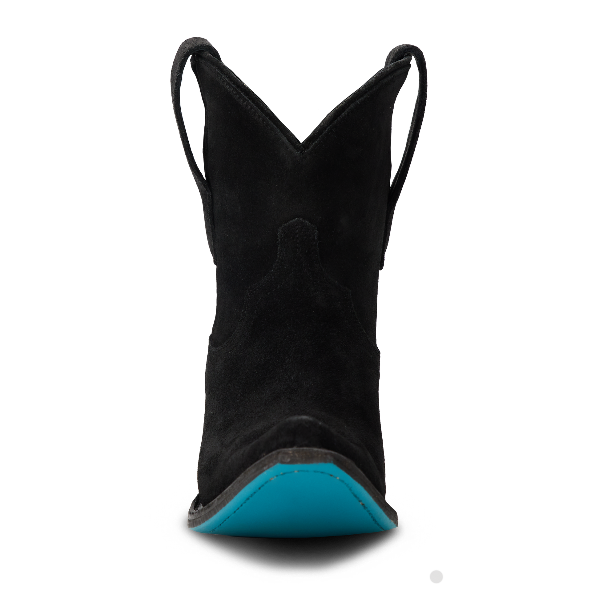 Emma Jane Bootie in Soft Black Suede