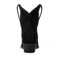 Emma Jane Bootie in Soft Black Suede