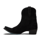 Black suede Emma Jane booties