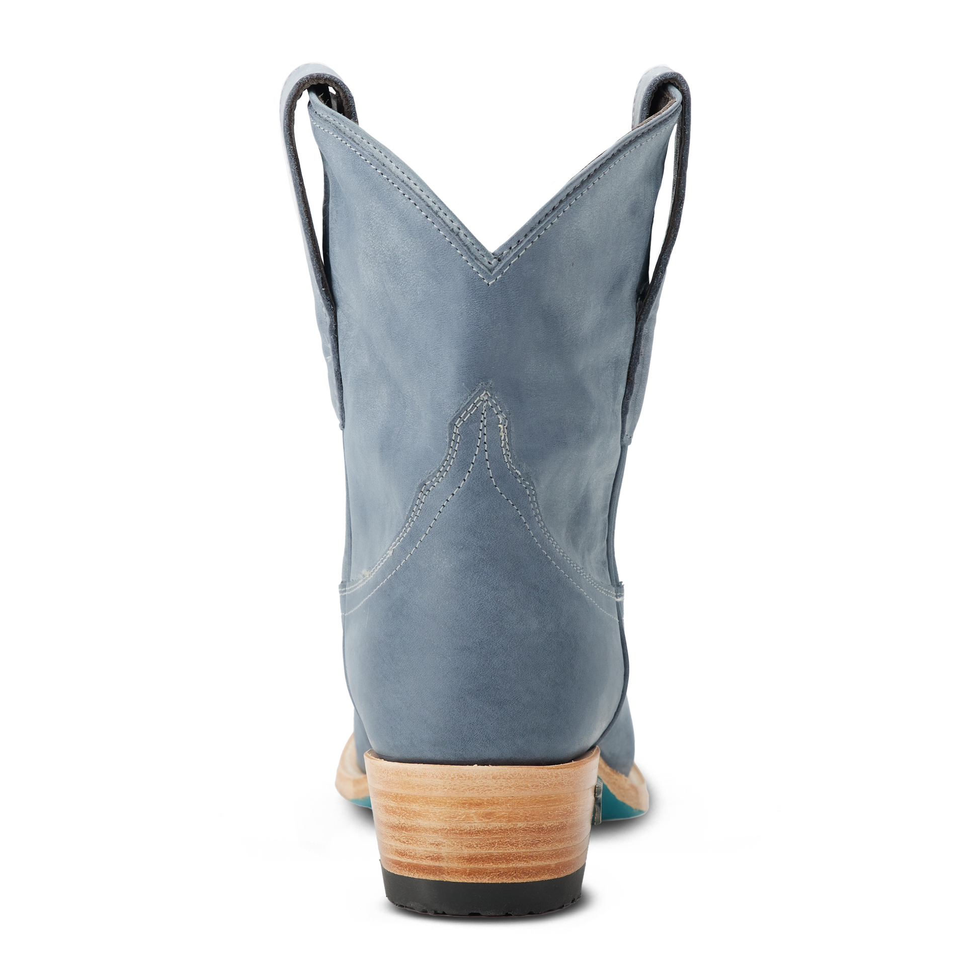 Emma Jane Bootie in Washed Denim
