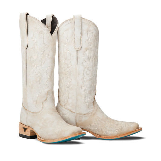 Saratoga Square ceramic crackle cowboy boots