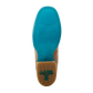 Saratoga Square Boot - Latte Suede and Powder Blue