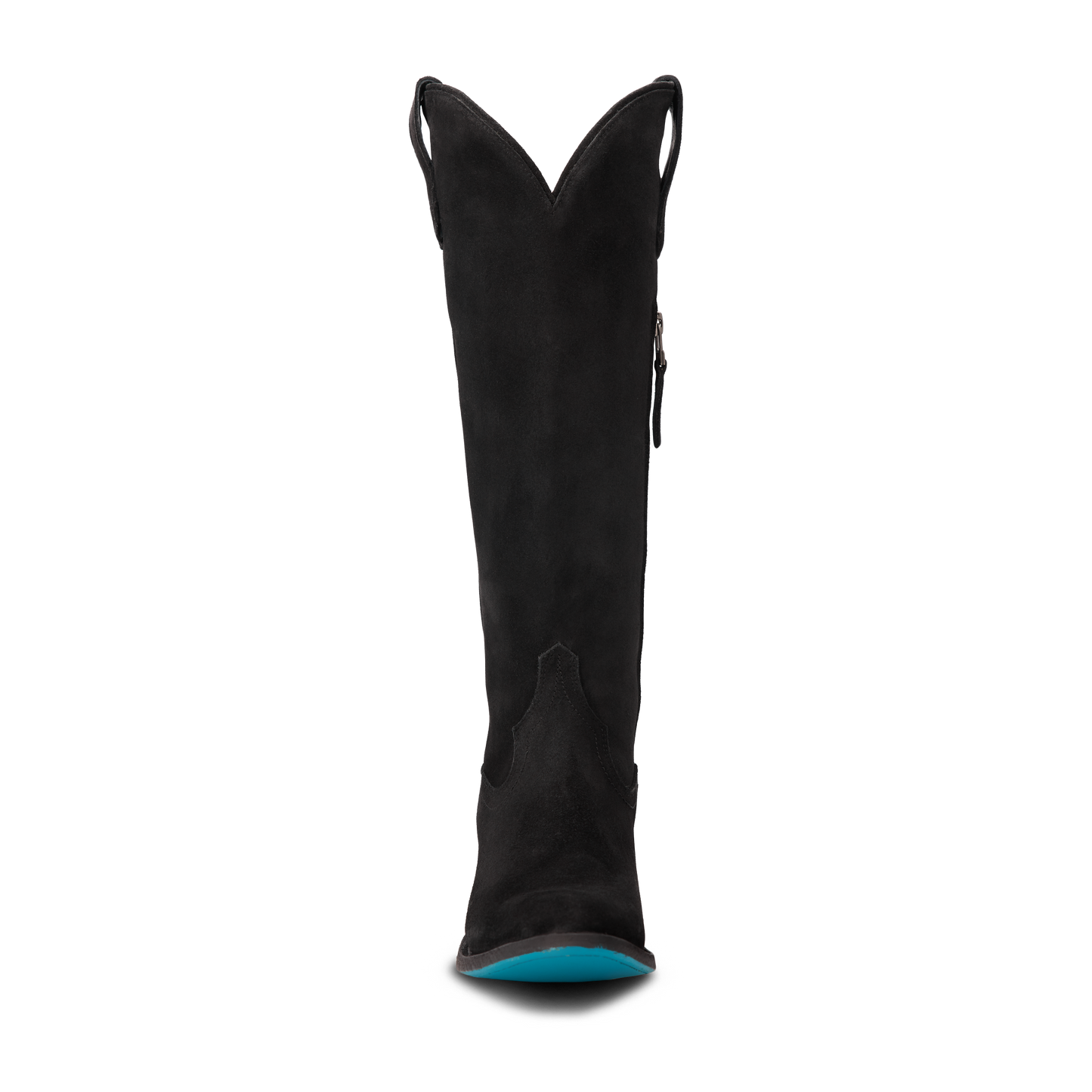Plain Jane Boot - Soft Black Suede