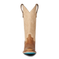 Classic Square Boot - Desert Clay & Pale Ivory