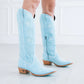 Sweet Memories Knee High - Powder Blue