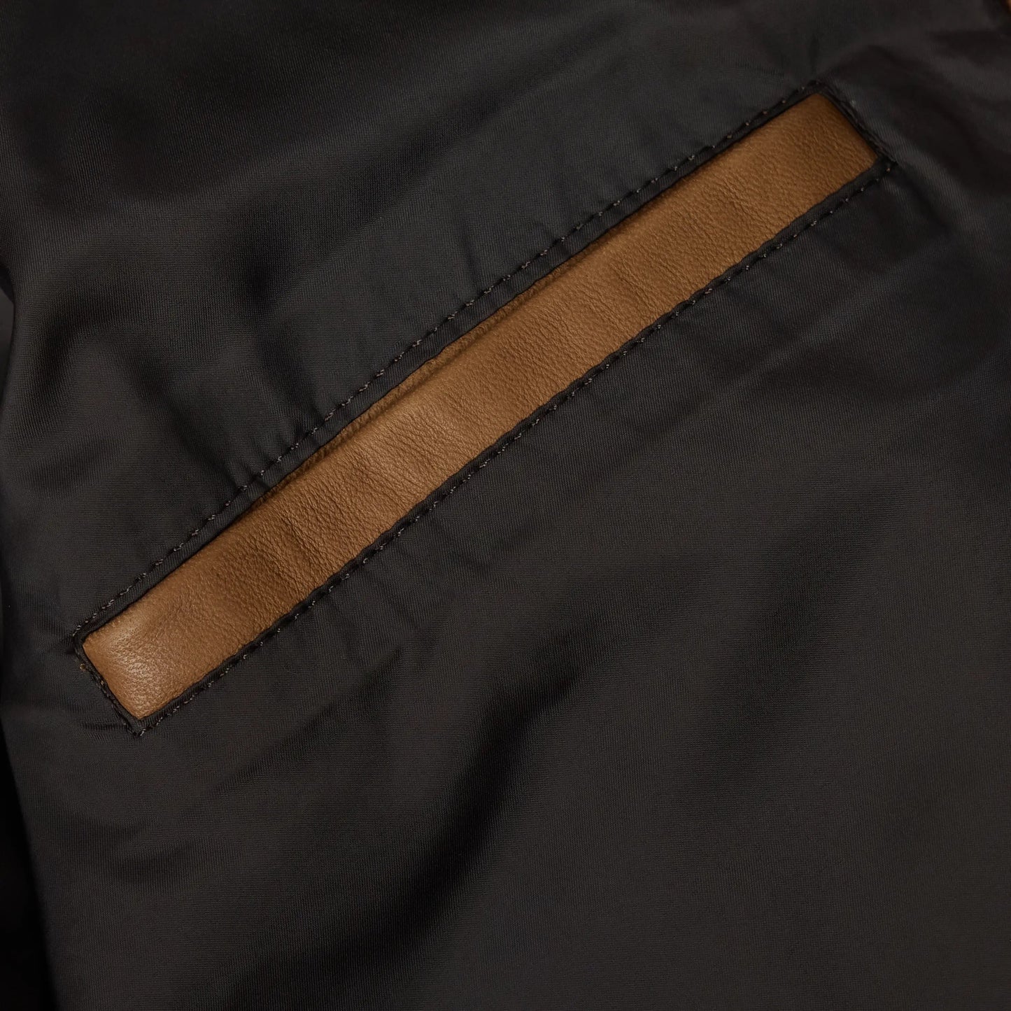 Basic Biker Jacket - Desert Clay Brown Leather