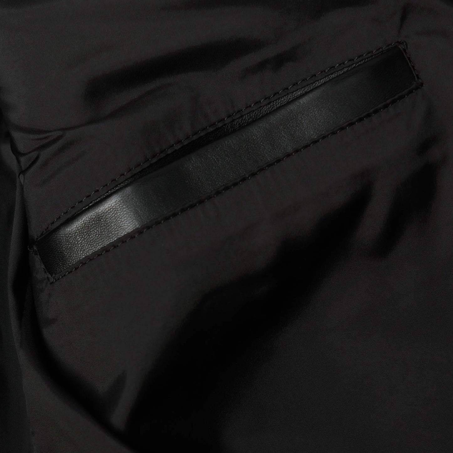 Basic Biker Jacket - Jet Black Leather by Lane