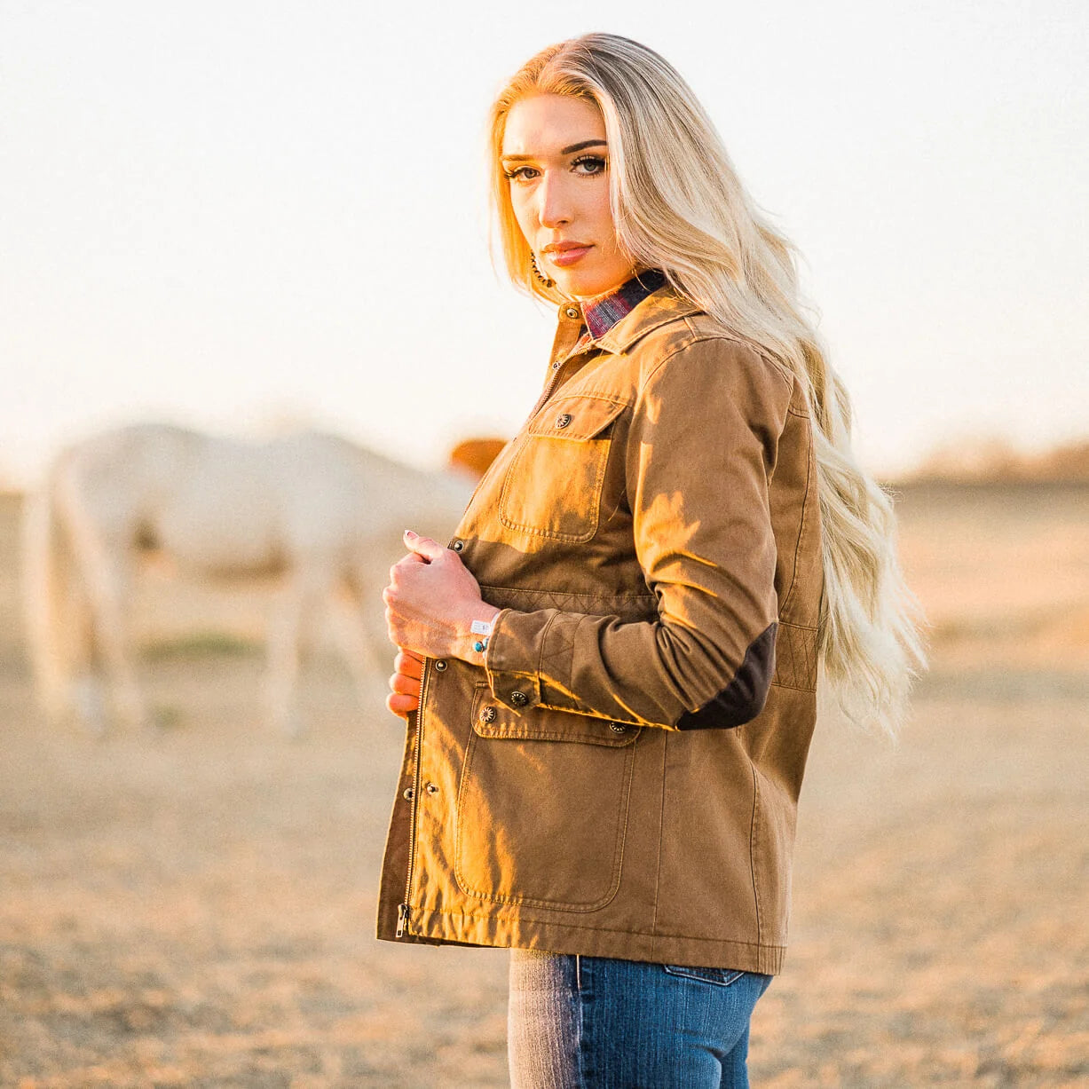 Hayes Safari Twill Jacket by Madison Creek Outfitters