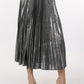 mc5353 Silver Pleated Skirt
