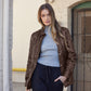 Oliah CF Leather Jacket