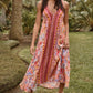 Sage pink floral catalog dress (r33225-2)