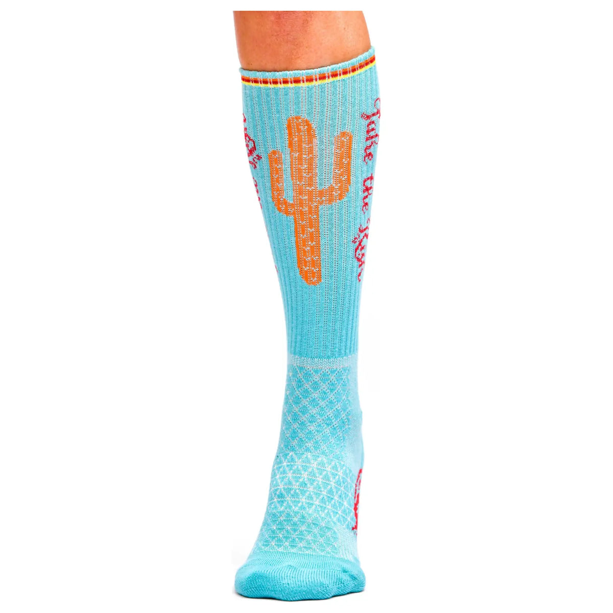 Take the Risk Turquoise Performance Boot Socks