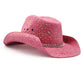 Pink cowboy hat with chain detail, unnamed-124.