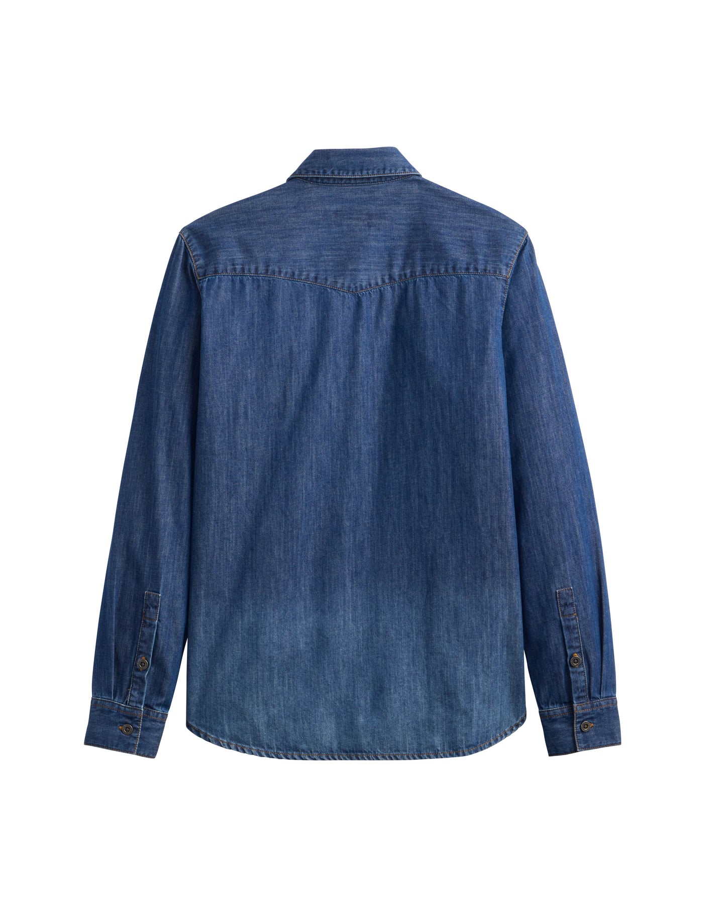 The Perfect One Pocket Shirt Denim by Pendleton
