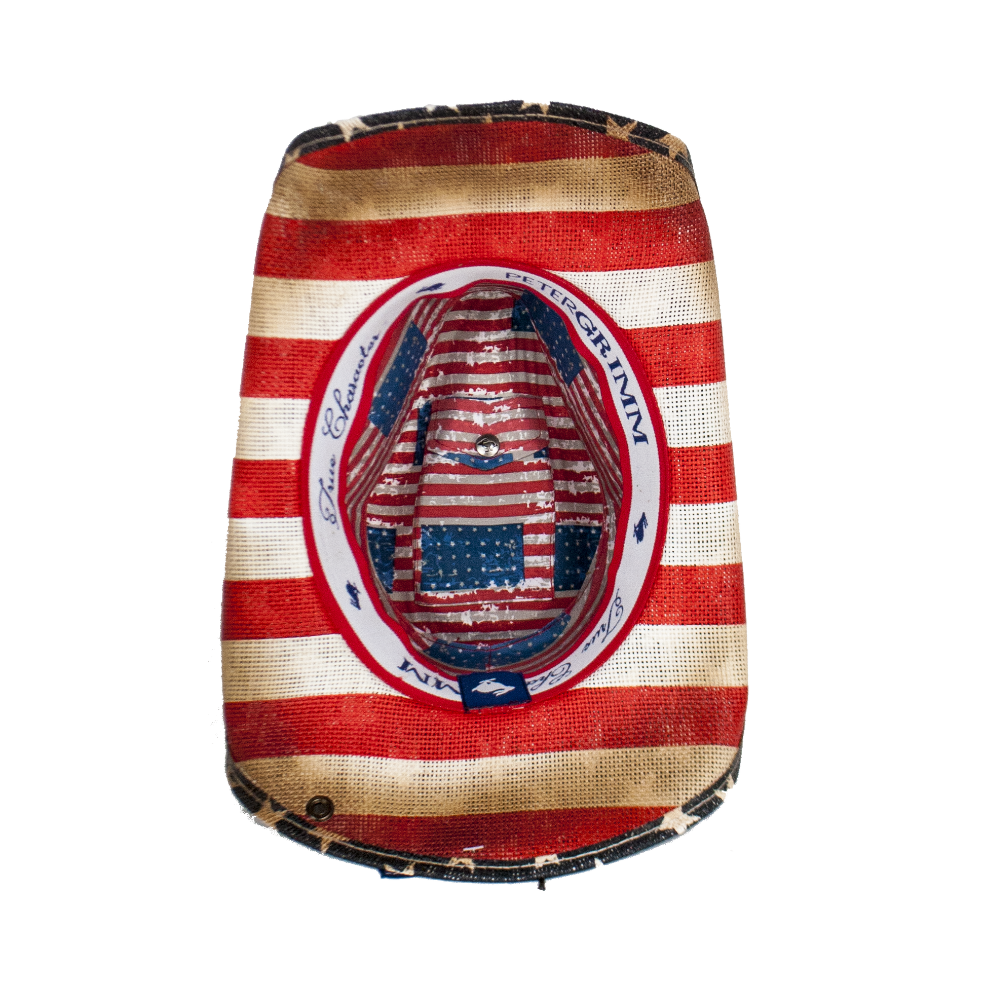 American flag cowboy hat