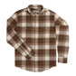 Sendero Durango Flannel Pearl Snap Western Shirt Bourbon Cowgirl