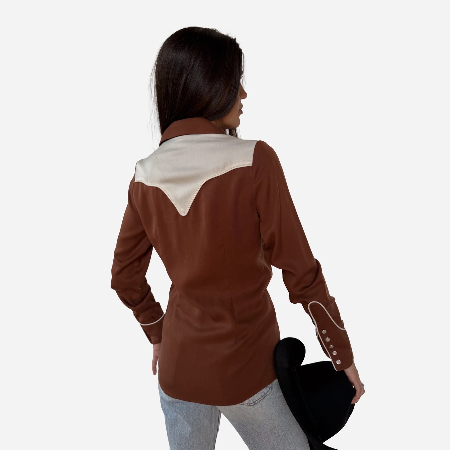 H Bar C San Juan Women's Shirt in Brown