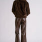 Faux Fur Jacket by Elan - Espresso