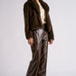 Faux Fur Jacket by Elan - Espresso