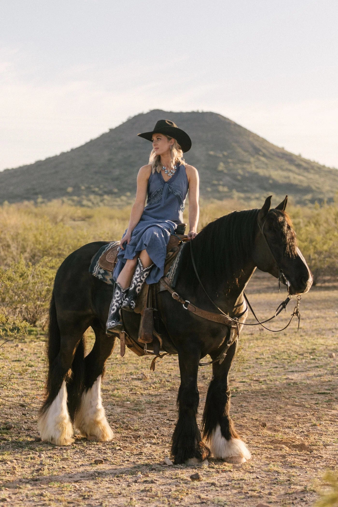 Francy Dress by Kimes Ranch in Blue