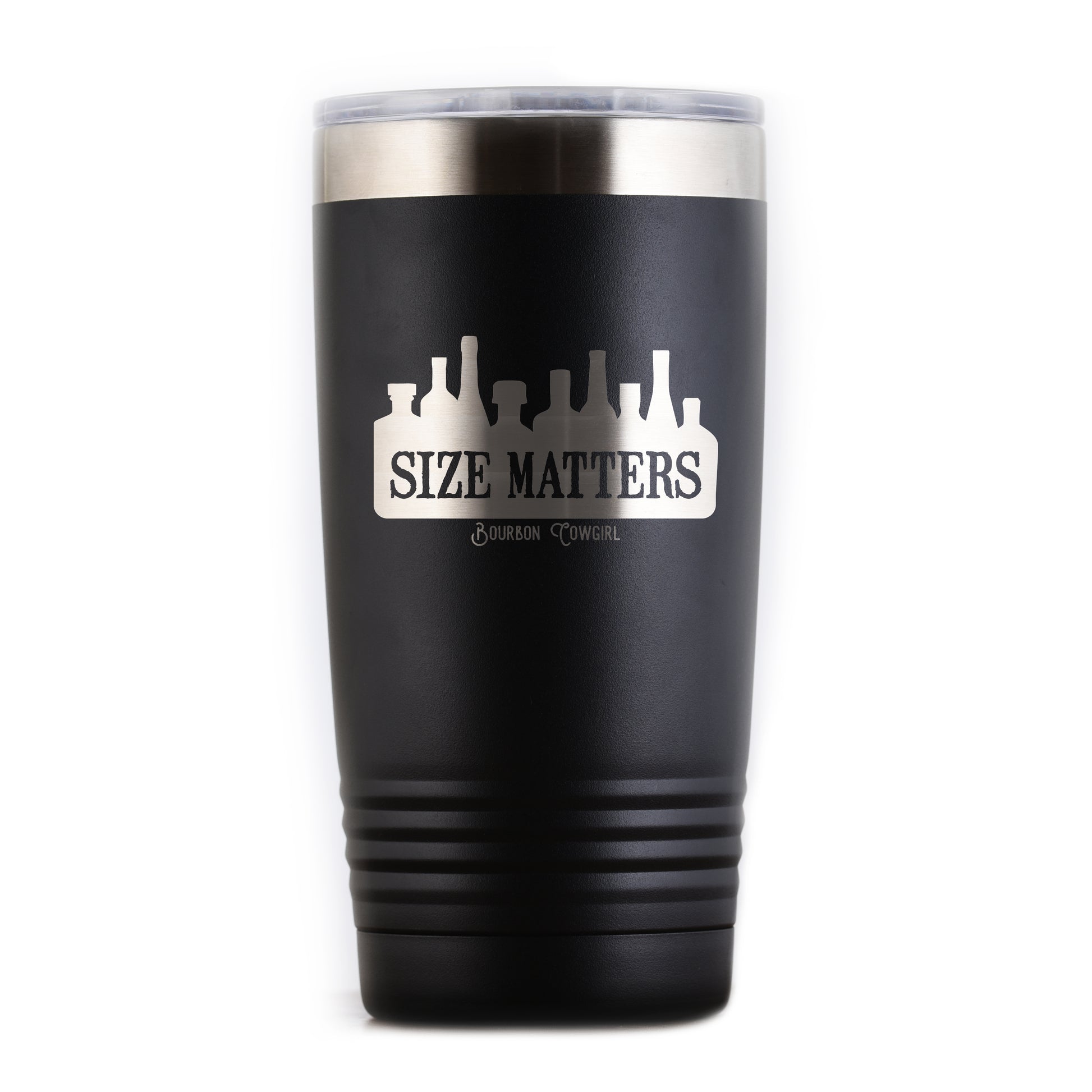 Black Size Matters Tumbler