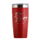 Red Day Drinking Tumbler